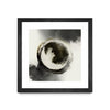 \"Smokey Circumference\" Matted and Framed Black 36x36 Wall Art