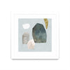 \"Assembly I\" Matted and Framed White 30x30 Wall Art