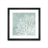 \"Sea Crown Ii\" Matted and Framed Black 30x30 Wall Art