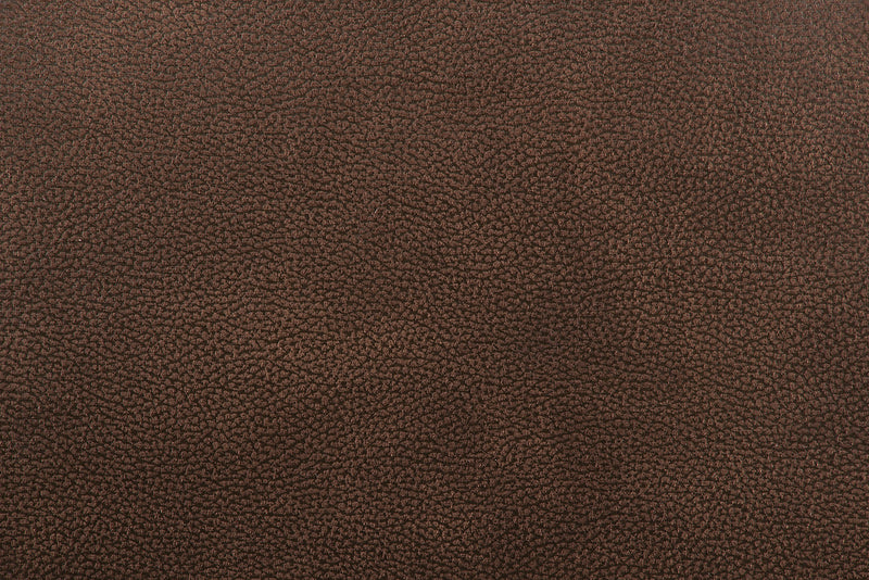 Ross 83\" Faux Suede Fabric Power Reclining Sofa with Power Headrests and Fold-Down Console - Chocolate Brown