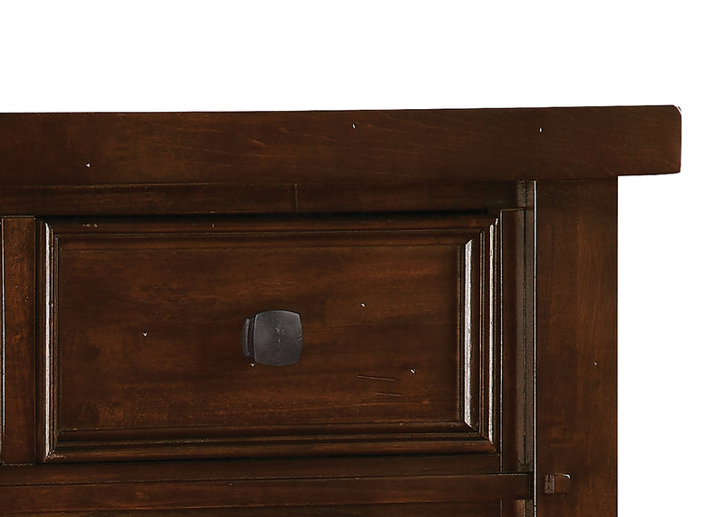 Sonoma 5-Piece Queen Bedroom Package with Chest and Nightstand – Dark Brown