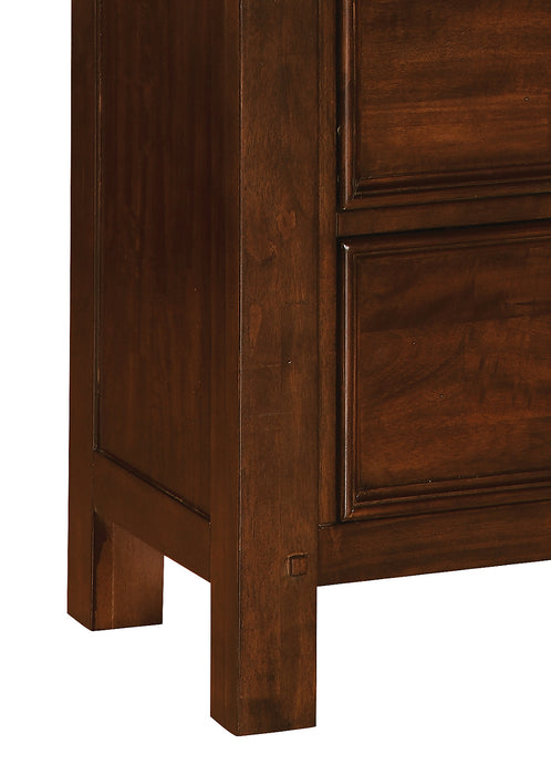Sonoma 6-Piece Queen Bedroom Package with 2 Nightstands – Dark Brown