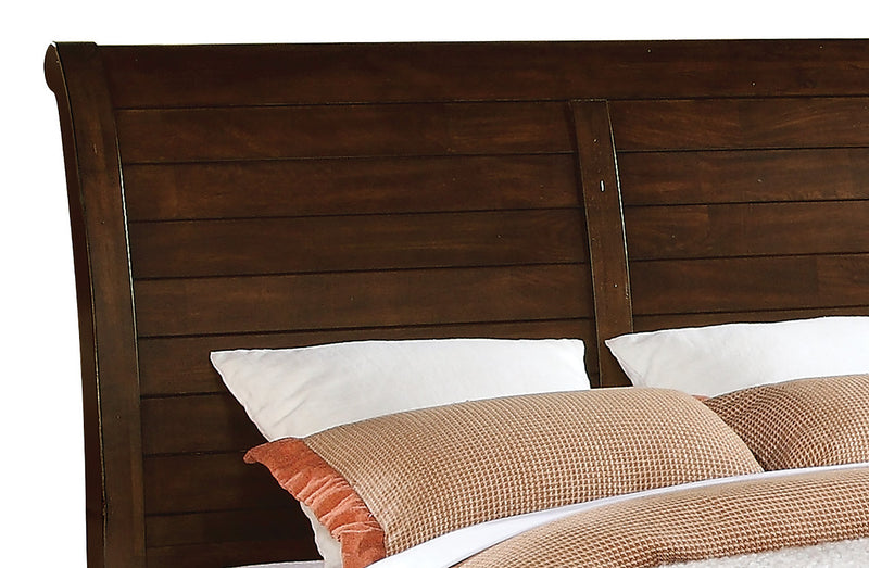 Sonoma 6-Piece Queen Bedroom Package with 2 Nightstands – Dark Brown
