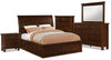 Sonoma 7-Piece King Storage Bedroom Set - Dark Brown