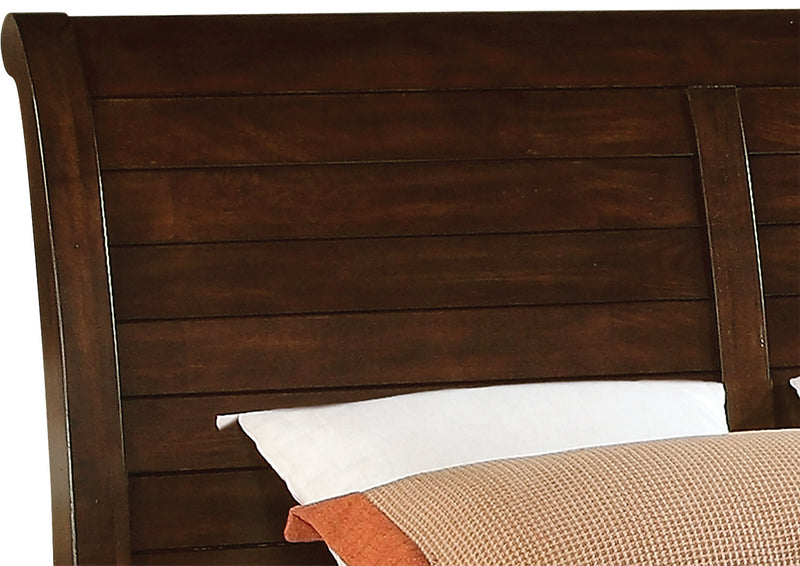Sonoma 7-Piece King Storage Bedroom Set - Dark Brown