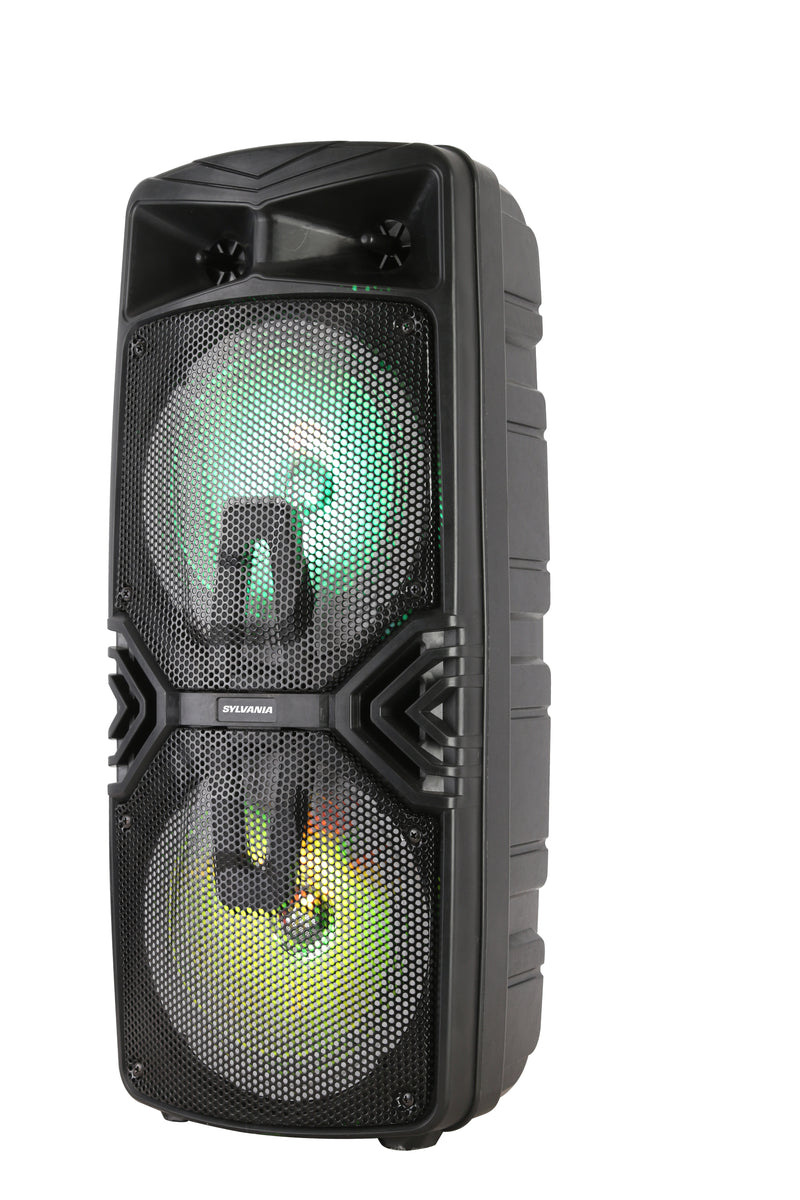 Curtis International Ltd Bluetooth Speaker - Sylvania Karaoke Light-Up Bluetooth Speaker - SP782