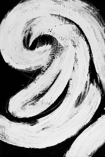 "Loosely Intertwined Ii" Giant Art 84x54 Wall Art