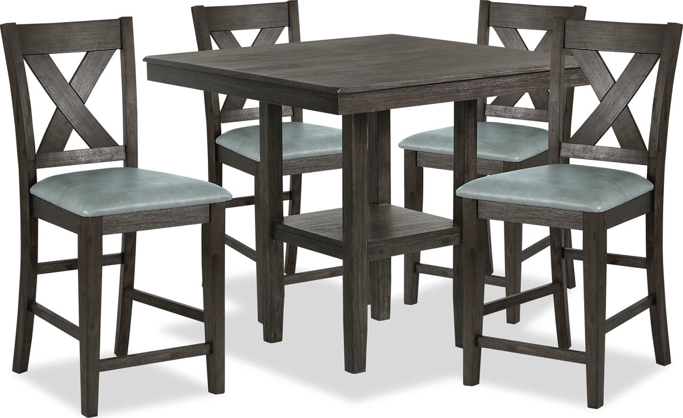 Tribeca 5-Piece Counter-Height Dining Package | The Brick