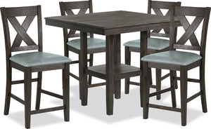 Tribeca 5-Piece Counter-Height Dining Package
