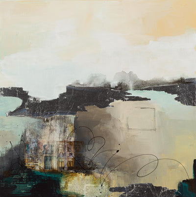 "Around The Corner" Giant Art 72x72 Wall Art