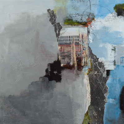 "Living On The Edge" Giant Art 54x54 Wall Art
