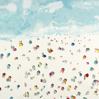 "Beach Days" Giant Art 72x72 Wall Art