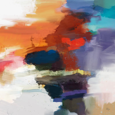 "Interplay" Giant Art 72x72 Wall Art