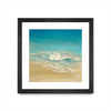 \"Coastal Viewpoint Ii\" Matted and Framed Black 36x36 Wall Art