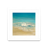 \"Coastal Viewpoint Ii\" Matted and Framed White 30x30 Wall Art