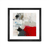 \"The Mountain Comes To You\" Matted and Framed Black 36x36 Wall Art