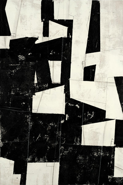 "Arrangement Ii" Giant Art 72x48 Wall Art