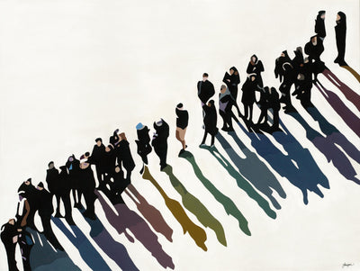 "Life In Prism" Giant Art 72x54 Wall Art