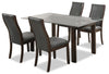 Tyler 5-Piece Dining Package -  Grey