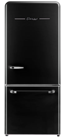 Classic Retro by Unique 18 cu.ft. Frost-Free Bottom Freezer Refrigerator - UGP-510L B AC 