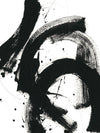 \"Onyx Gesture Ii\" Giant Art 72x54 Wall Art