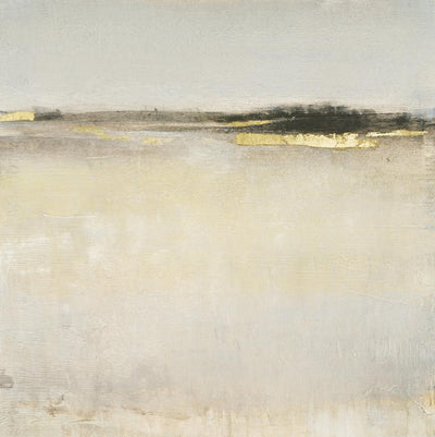 "Embellished Subtle Scape I" Giant Art 54x54 Wall Art