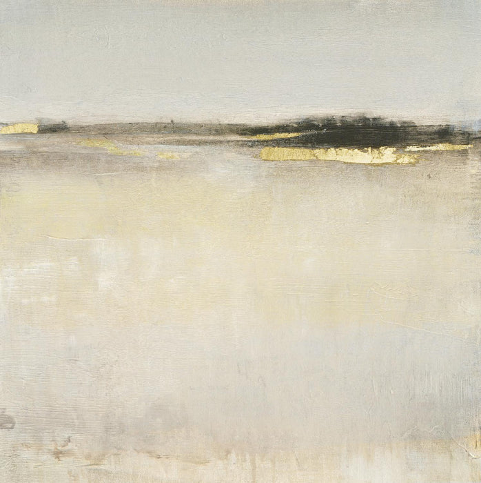 \"Embellished Subtle Scape I\" Giant Art 72x72 Wall Art