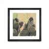 \"Desert Dreams Ii\" Matted and Framed Black 30x30 Wall Art