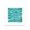 \"Ripple I\" Matted and Framed White 30x30 Wall Art