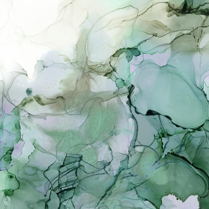 \"Emerald Cavern I\" Giant Art 54x54 Wall Art