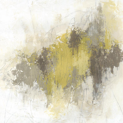 "Saffron Abstract I" Giant Art 72x72 Wall Art
