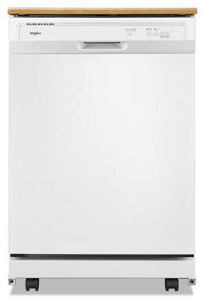Whirlpool Heavy-Duty Tall-Tub Portable Dishwasher - WDP370PAHB