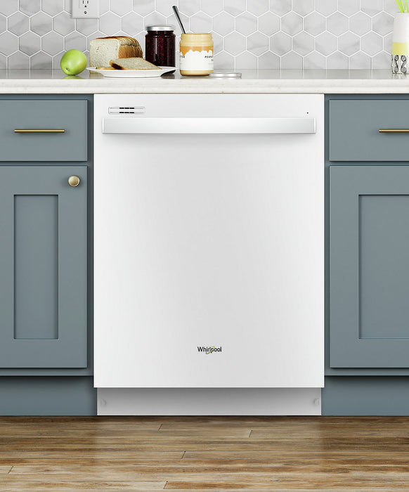 Whirlpool 24\" 64 dBA Portable Front-Control Dishwasher - White - WDP370PAHW