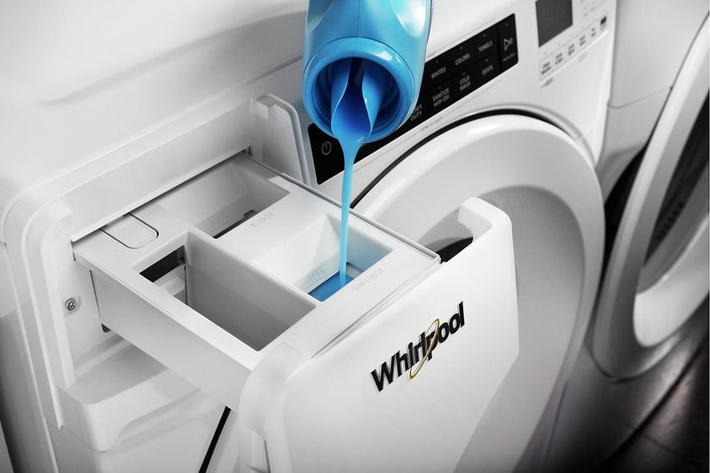 Whirlpool 5.0 Cu. Ft. Front-Load High-Efficiency Washer - White - Stackable - WFW560CHW