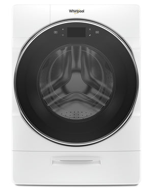 Whirlpool 5.8 Cu. Ft. Smart Front-Load Washer with Load & Go XL Plus Dispenser – WFW9620HW