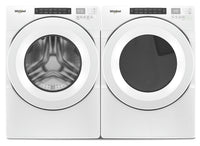 Whirlpool 5.0 Cu. Ft. Front-Load Washer and 7.4 Cu. Ft. Electric Front-Load Dryer - White