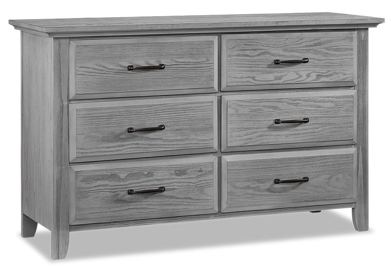 Willowbrook Dresser - {Traditional} style Dresser in Graphite Grey {Solid Woods}