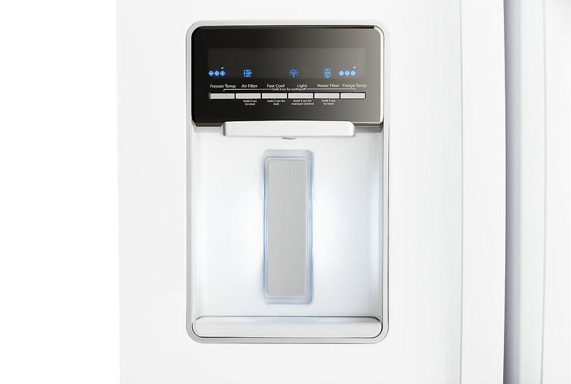 Whirlpool 30\" 20 Cu. Ft. French-Door Refrigerator - White - WRF560SEHW
