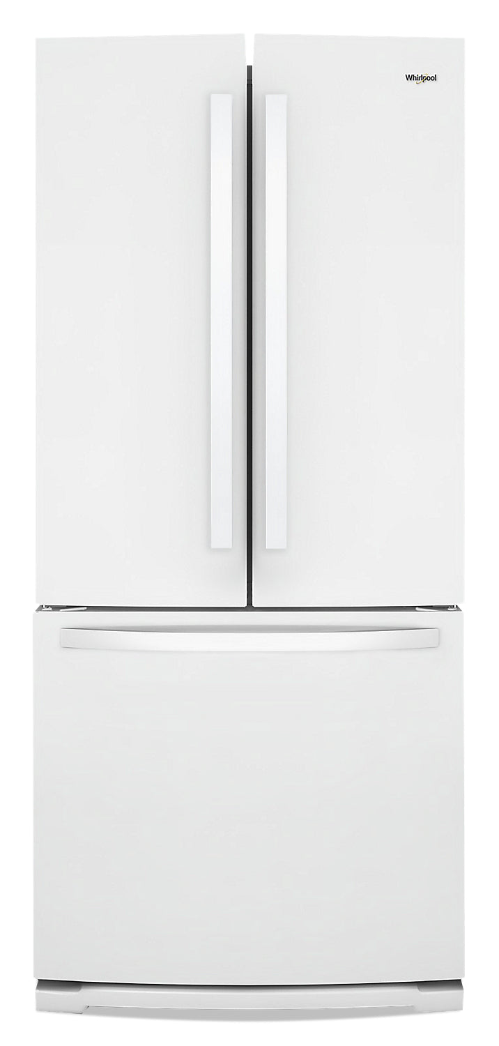 Whirlpool 20 Cu. Ft. Wide French-Door Refrigerator - WRF560SFHW - Refrigerator in White