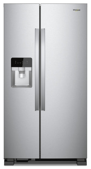 Whirlpool 21 Cu. Ft. Side-by-Side Refrigerator - WRS331SDHM|Réfrigérateur Whirlpool de 21 pi3 à compartiments juxtaposés - WRS331SDHM|WRS331HM