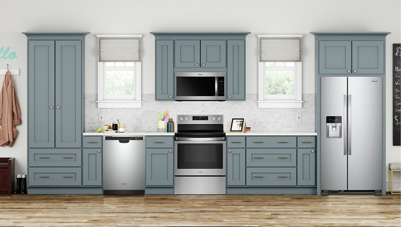 Whirlpool 36\" 25 Cu. Ft. Side-by-Side Refrigerator - Fingerprint Resistant Stainless Steel - WRS555SIHZ