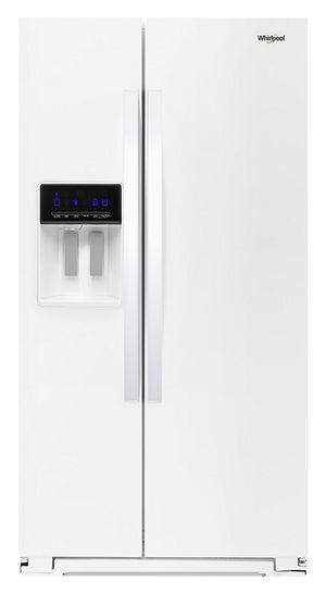 Whirlpool 21 Cu. Ft. Counter-Depth Side-by-Side Refrigerator - WRS571CIHW