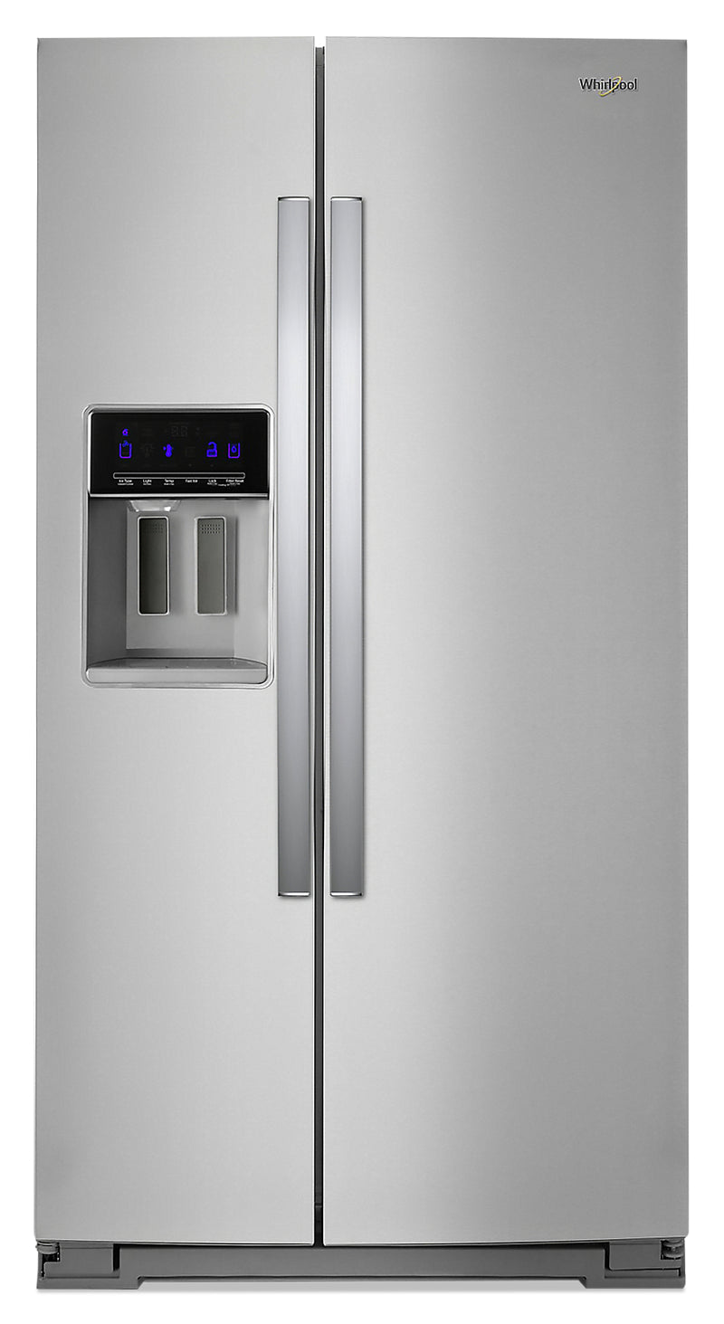 Whirlpool 28 Cu. Ft. Side-by-Side Refrigerator with Exterior Water ...
