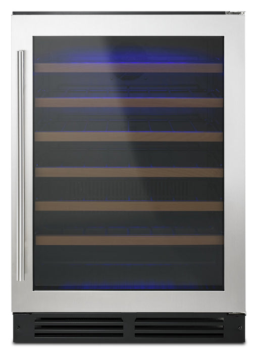 Whirlpool 24\" 5 Cu. Ft. Undercounter Wine Refrigerator - Stainless Steel - WUW35X24DS