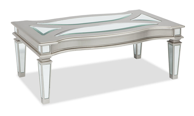 Xena Coffee Table - Silver