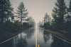 \"Rainy Day\" Giant Art 84x54 Wall Art