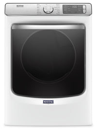 Maytag 7.3 Cu. Ft. Smart Front-Load Electric Dryer with Extra Power and Steam - YMED8630HW