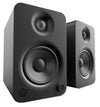 Kanto YU4 Powered Bluetooth Bookshelf Speakers with Phono Preamp for Turntable - YU4MB