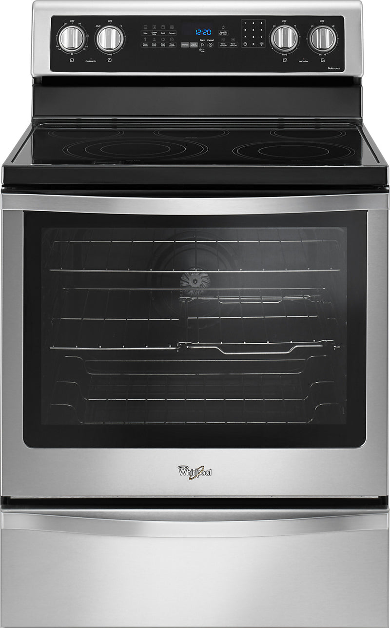 Whirlpool 6.4 Cu. Ft. Freestanding Electric Range – YWFE745H0FS - Electric Range in Stainless Steel