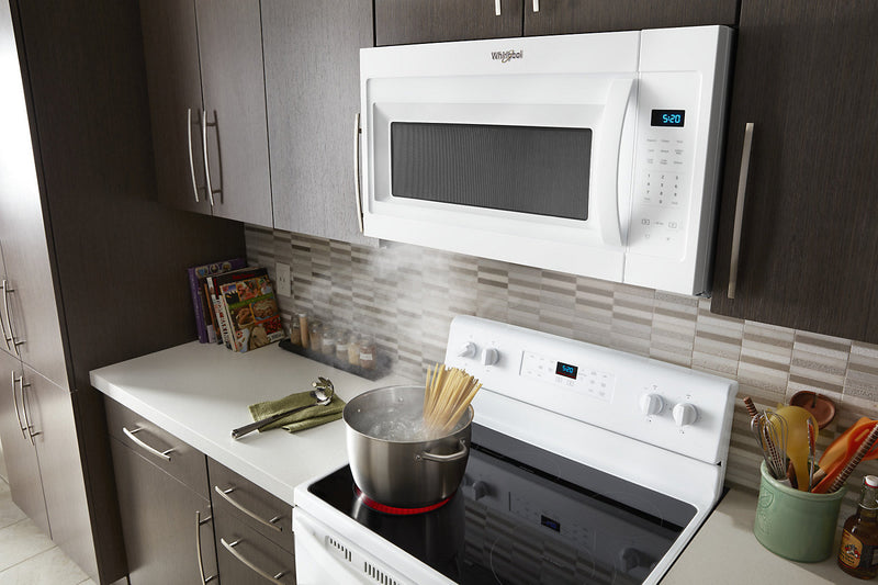 Whirlpool 1.7 Cu. Ft. Over-the-Range Microwave with 900 Watts Cooking - White - YWMH31017HW